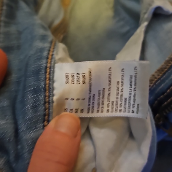 American Eagle skinny jeans size 0 (2 pair) light and dark wash - Picture 3 of 9